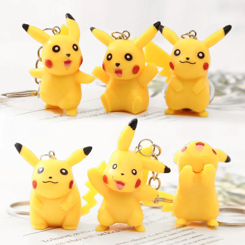 6Pcs/lot 4cm Super Cute Hot Sale Mini Pikachu Figures PVC Action Figure Toys Cartoon Model Figurine keychain
6Pcs/lot 4cm Super Cute Hot Sale Mini Pikachu Figures PVC Action Figure Toys Cartoon Model Figurine keychain