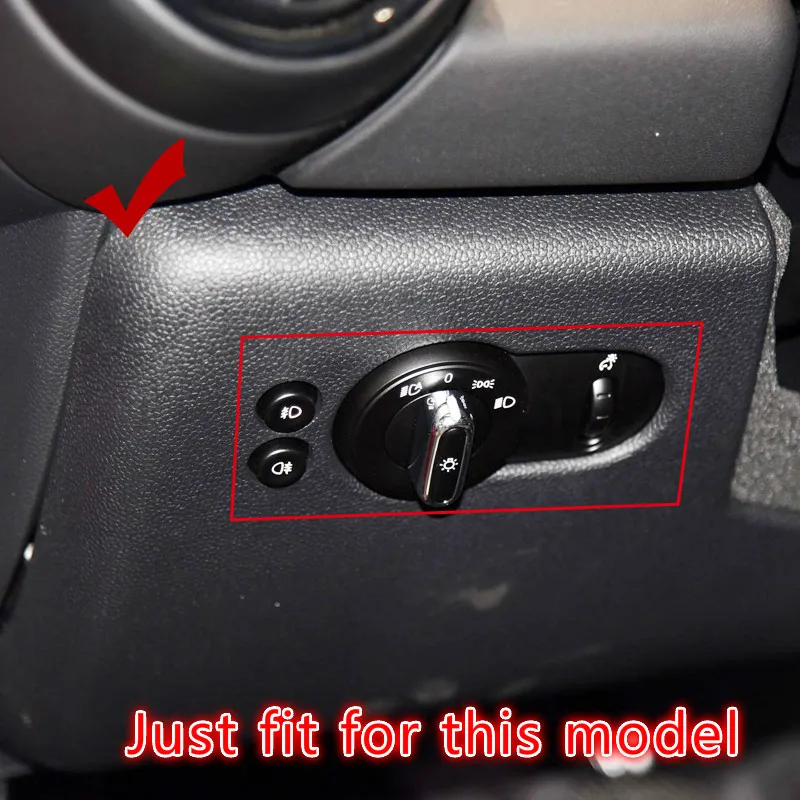 Car styling Interior Carbon Fiber Look Interior Head Light Adjutment Cover 1pcs For BMW MINI 3 Door F56/5 Door F55 2014-2018
Car styling Interior Carbon Fiber Look Interior Head Light Adjutment Cover 1pcs For BMW MINI 3 Door F56/5 Door F55 2014-2018