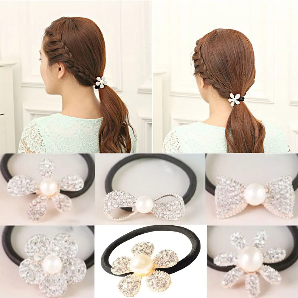 Women Fashion Scrunchies Hair Tie Girls Headdress Pearls Rhinestone Flower Elastic Rubber Rope Bands Hair Accessories Headwrap
Women Fashion Scrunchies Hair Tie Girls Headdress Pearls Rhinestone Flower Elastic Rubber Rope Bands Hair Accessories Headwrap