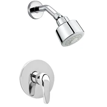 Homedec Homedec doccia Modern Bathroom Wall Mount 1-Function Concealed Chrome Polished Shower System
Homedec Homedec doccia Modern Bathroom Wall Mount 1-Function Concealed Chrome Polished Shower System