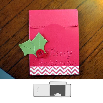 Gift Note Card Holder Diecuts Metal Cutting Dies for DIY Scrapbooking Embossing Decorative Crafts Paper Cards Making New 2018
Gift Note Card Holder Diecuts Metal Cutting Dies for DIY Scrapbooking Embossing Decorative Crafts Paper Cards Making New 2018