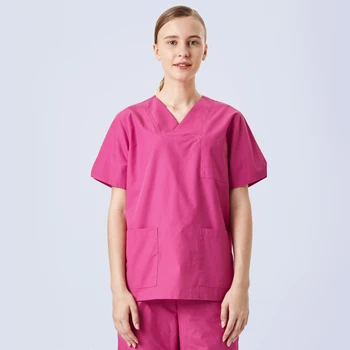 Hot Pink Women's Classic Nursing Suit Medical Scrubs Hospital Workwear V Neck Top and Pant Vet Dentist Doctor OR Work Scrub Sets
Hot Pink Women's Classic Nursing Suit Medical Scrubs Hospital Workwear V Neck Top and Pant Vet Dentist Doctor OR Work Scrub Sets