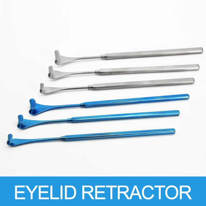 Eyelid retractor stainless steel double eyelid surgery rake retractor titanium alloy eye bag retractor plastic surgery tool
Eyelid retractor stainless steel double eyelid surgery rake retractor titanium alloy eye bag retractor plastic surgery tool
