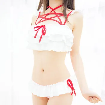 Pentacle lotus leaf bathing sukumizu swimingsuit Multi-layer lotus leaf edge Swimsuit cosplay summer
Pentacle lotus leaf bathing sukumizu swimingsuit Multi-layer lotus leaf edge Swimsuit cosplay summer