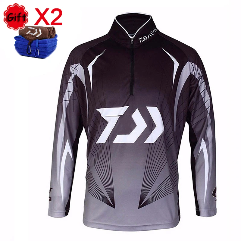 Men Brand Fishing Clothing UV Protection Moisture Wicking Breathable Long Sleeve Fishing Shirt Jersey Camisas Pesca Free Towel
Men Brand Fishing Clothing UV Protection Moisture Wicking Breathable Long Sleeve Fishing Shirt Jersey Camisas Pesca Free Towel