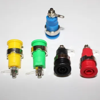 50pcs 32A High Pressure Safety Type 4mm Banana Socket Good Quality Jack for Panel Mounting CATIII 1KV /MAX 32A
50pcs 32A High Pressure Safety Type 4mm Banana Socket Good Quality Jack for Panel Mounting CATIII 1KV /MAX 32A