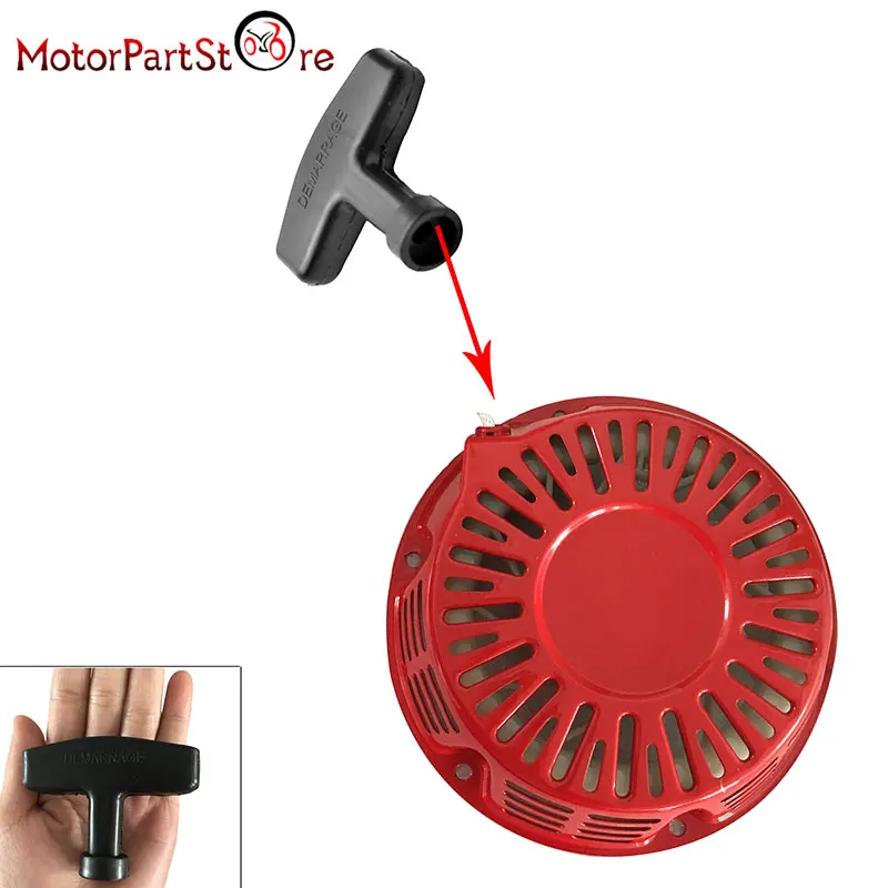 Pull Start Recoil Starter Handle For Honda GX120 GX160 GX200 GX240 GX270 GX340 GX390 D15
Pull Start Recoil Starter Handle For Honda GX120 GX160 GX200 GX240 GX270 GX340 GX390 D15