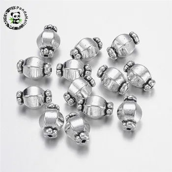 50pcs Barrel Tibetan Style Bead Spacers for Jewelry Making 10x7mm Hole: 1mm Lead Free & Nickel Free & Cadmium Free
50pcs Barrel Tibetan Style Bead Spacers for Jewelry Making 10x7mm Hole: 1mm Lead Free & Nickel Free & Cadmium Free