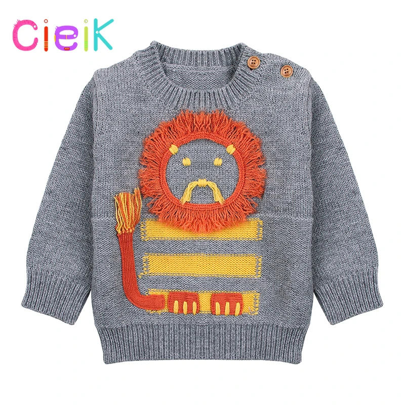 CieiK Knitted Baby Sweater Cartoon Lion Girl Winter Photography Clothes Spring Newborn Boys Kleding Cardigan Child meisje Kids
CieiK Knitted Baby Sweater Cartoon Lion Girl Winter Photography Clothes Spring Newborn Boys Kleding Cardigan Child meisje Kids