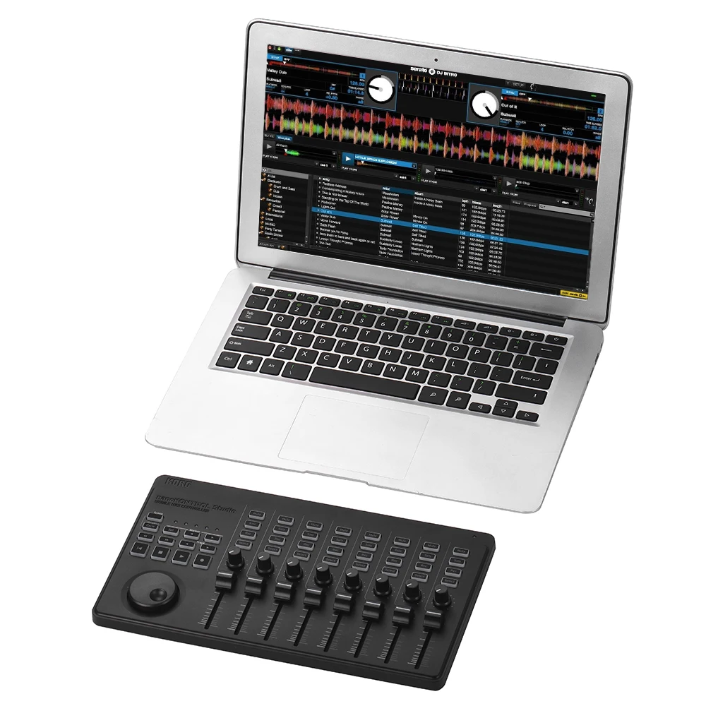 KORG nanoKONTROL Studio MIDI Controller Supports Wireless BT & Wired USB Connection with 8 Sliders for cell phone Windows
KORG nanoKONTROL Studio MIDI Controller Supports Wireless BT & Wired USB Connection with 8 Sliders for cell phone Windows