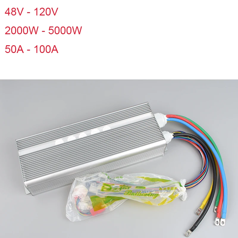 E Bike Controller 5000W 48V-72V Controller Electric Scooter Electric Bicycle Control Unit Parts For Tricycle Bicycle Spare Parts
E Bike Controller 5000W 48V-72V Controller Electric Scooter Electric Bicycle Control Unit Parts For Tricycle Bicycle Spare Parts