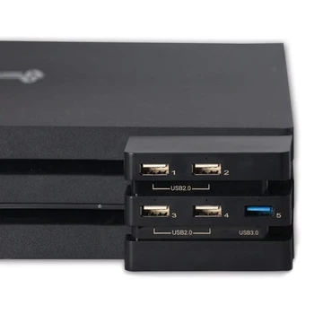 5-Ports USB Hub for Sony PlayStation 4 Pro High Speed Hub Extender Extension USB Ports for PS4 Pro Gaming Console
5-Ports USB Hub for Sony PlayStation 4 Pro High Speed Hub Extender Extension USB Ports for PS4 Pro Gaming Console