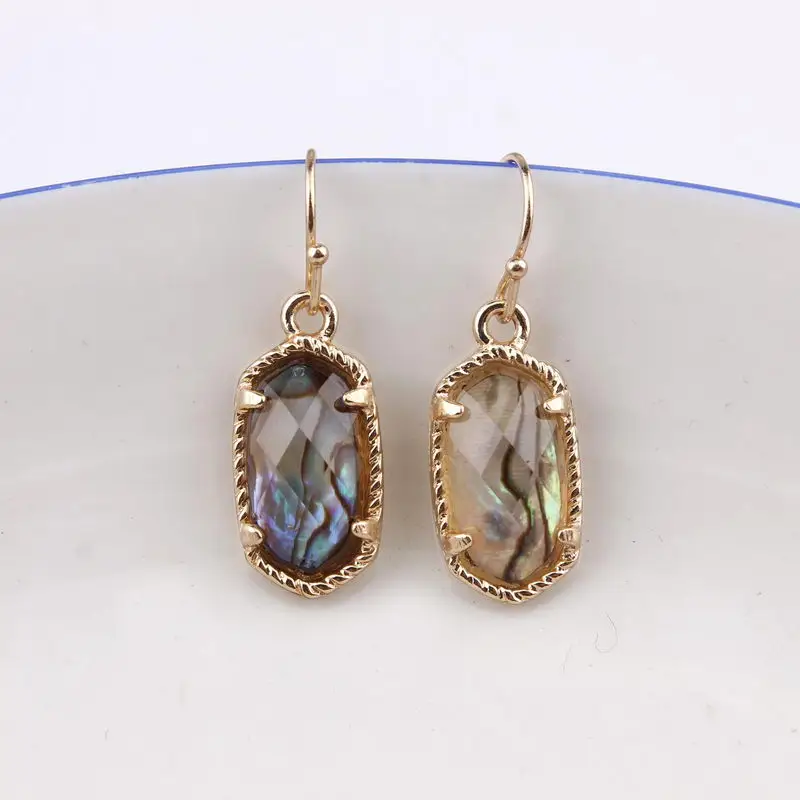 ZWPON 2018 Faceted Mini Gold Claw Abalone Oval Earrings for Women Famous Brand Handmade Jewelry Fall Fashion Earrings
ZWPON 2018 Faceted Mini Gold Claw Abalone Oval Earrings for Women Famous Brand Handmade Jewelry Fall Fashion Earrings
