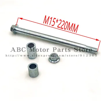 Dirt Pit Bike Wheel Axle M15*220mm For Drum Brake Wheels Rims Hub 10inch 12" Bolts
Dirt Pit Bike Wheel Axle M15*220mm For Drum Brake Wheels Rims Hub 10inch 12" Bolts