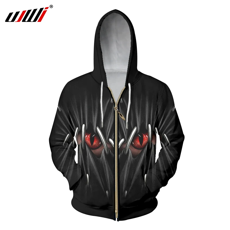 UJWI New Harajuku Men Jacket Fashion Print Red Eyes Skull 3D Zipper Hoodies Sweatsihrts Man Long Sleeve Hooded Tracksuits Blouse
UJWI New Harajuku Men Jacket Fashion Print Red Eyes Skull 3D Zipper Hoodies Sweatsihrts Man Long Sleeve Hooded Tracksuits Blouse