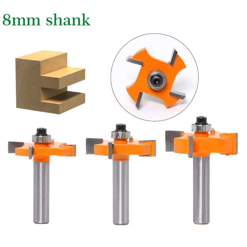 OOTDTY 8mm Shank T Type Wood Beads Industrial Grade Woodworking Router Bit Rabbeting Tool for Wood DROPSHIPPING
OOTDTY 8mm Shank T Type Wood Beads Industrial Grade Woodworking Router Bit Rabbeting Tool for Wood DROPSHIPPING