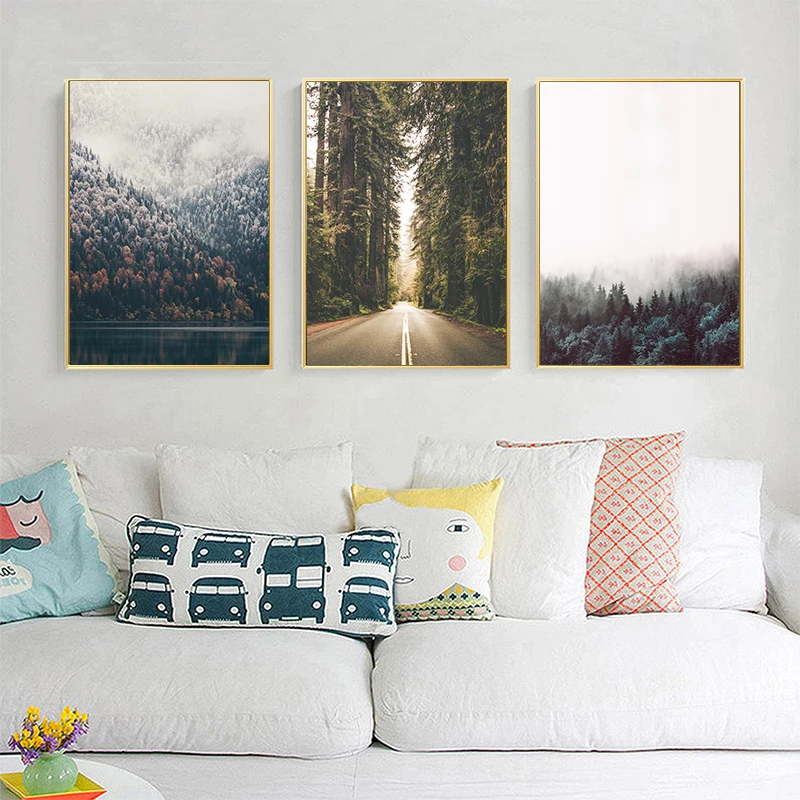 Modern Scenery Forest Nordic Posters Prints Kitchen Hotel Living Room Wall Art Canvas Painting Picture Home Unframed
Modern Scenery Forest Nordic Posters Prints Kitchen Hotel Living Room Wall Art Canvas Painting Picture Home Unframed