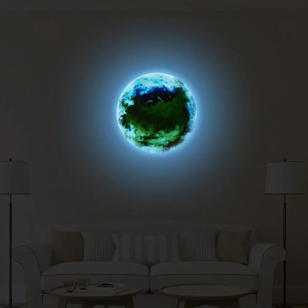 New wall sticker DIY 10-30cm Luminescence Russian earth wall Sticker for kids rooms Wall Stickers home decor living Room bedroom
New wall sticker DIY 10-30cm Luminescence Russian earth wall Sticker for kids rooms Wall Stickers home decor living Room bedroom
