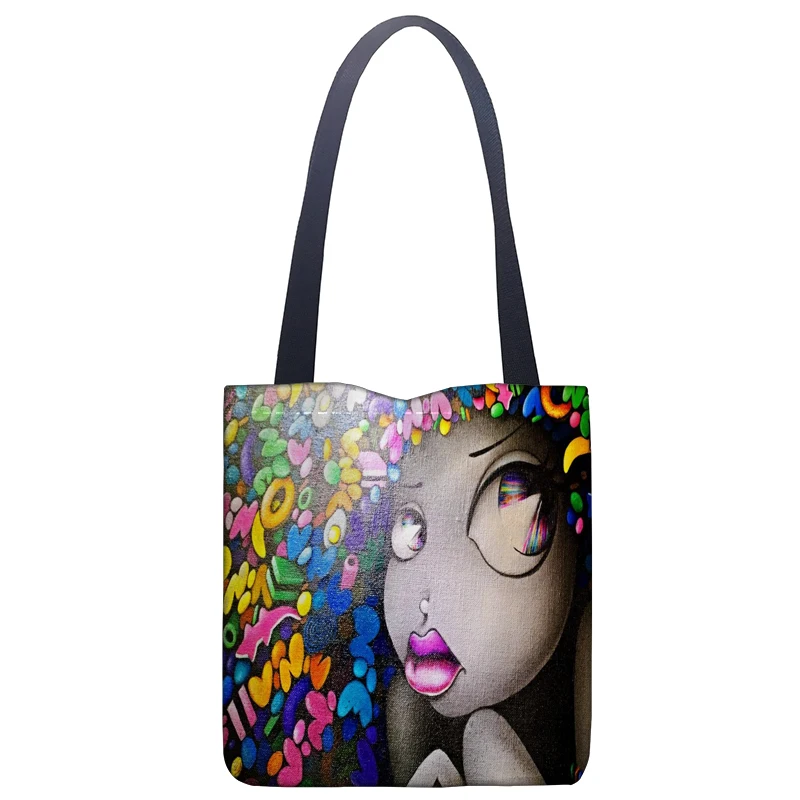 Vinie Graffiti Tote Bag For Women Canvas Fabric Bags Eco Reusable Shopping Bags Traveling Beach Casual Useful Shoulder Bag
Vinie Graffiti Tote Bag For Women Canvas Fabric Bags Eco Reusable Shopping Bags Traveling Beach Casual Useful Shoulder Bag