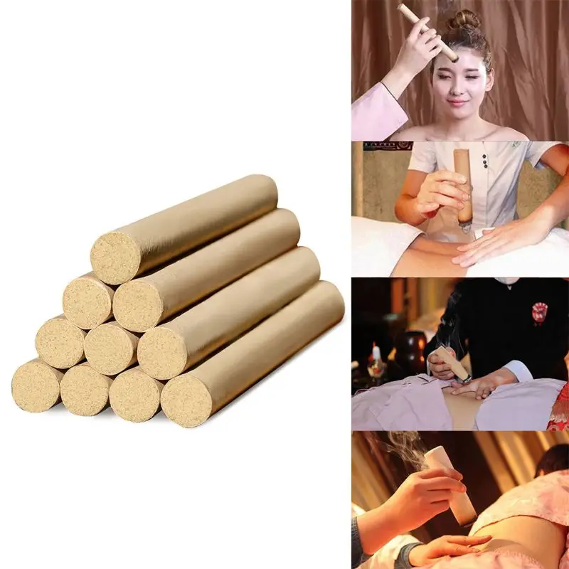 1Pc Handmade 1.8x20cm 10: 1 Five Years Old Moxa Roll Stick Cotton Paper Wrapped Acupuncture Massage Moxibustion Rod
1Pc Handmade 1.8x20cm 10: 1 Five Years Old Moxa Roll Stick Cotton Paper Wrapped Acupuncture Massage Moxibustion Rod