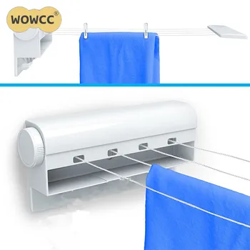 Wall Mounted Hanger Retractable Indoor Clothes Hanger Drying Rack Towel Rack Automatic Telescopic Clothesline Clothes Dryer
Wall Mounted Hanger Retractable Indoor Clothes Hanger Drying Rack Towel Rack Automatic Telescopic Clothesline Clothes Dryer