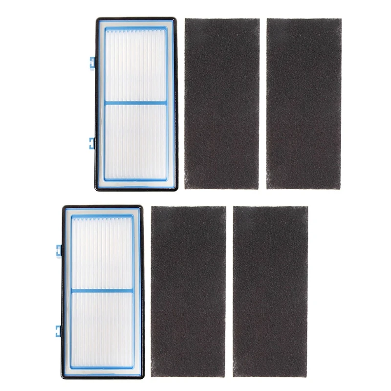 New 2 HEPA Filter and 4 Carbon Booster Filters for Holmes AER1 Type Total Air Filter
New 2 HEPA Filter and 4 Carbon Booster Filters for Holmes AER1 Type Total Air Filter