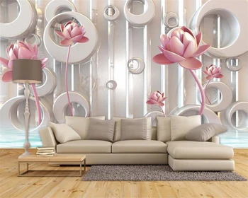 beibehang Custom fashion classic decorative painting silky green lotus circle background papel de parede wall papers home decor
beibehang Custom fashion classic decorative painting silky green lotus circle background papel de parede wall papers home decor