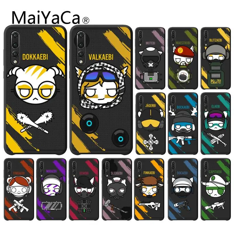 Maiyaca Rainbow Six Siege TPU Black Phone Case Shell for Huawei P9 P10 Plus Mate9 10 Mate10 Lite P20 Pro Honor10 View10
Maiyaca Rainbow Six Siege TPU Black Phone Case Shell for Huawei P9 P10 Plus Mate9 10 Mate10 Lite P20 Pro Honor10 View10