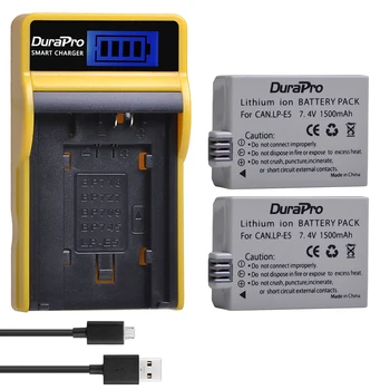 2Pc LP-E5 LPE5 LP E5 Rechargeable Battery + LCD USB Charger For Canon 500D,450D,1000D, EOS Rebel T1i, XS, XSi,Kiss X3, X2 Camera
2Pc LP-E5 LPE5 LP E5 Rechargeable Battery + LCD USB Charger For Canon 500D,450D,1000D, EOS Rebel T1i, XS, XSi,Kiss X3, X2 Camera