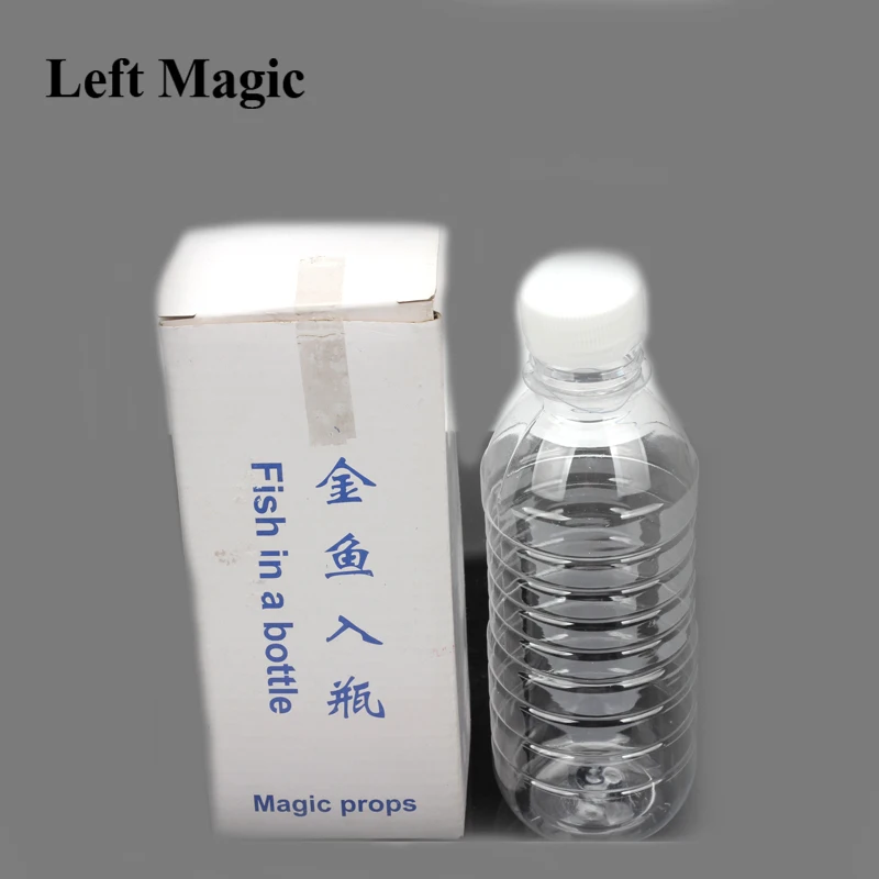 

Fish In A Bottle Magic Trick Incredible Penetration Instant Street Stage Close Up Magic Trick Accessories Gimmick G8276