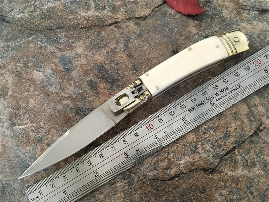 BENYS Made Italian 7.79'' Inches AKC Mafia D2 Steel Fruit Kitchen Knife Pocket Utility Tools