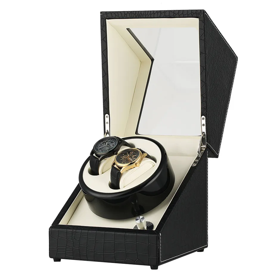 18*18*20.5 cm 2+0 Storage Watch Winder Wooden Winding Box Automatic Watch Motor Shaker Box with US/UK/AU/EU Plug
18*18*20.5 cm 2+0 Storage Watch Winder Wooden Winding Box Automatic Watch Motor Shaker Box with US/UK/AU/EU Plug