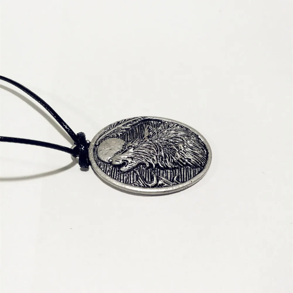 MCSAYS-Norse-Viking-Jewelry-Celt-Wolf-Head-Pendant-Sliver-Color-Rope-Chain-Wolves-Viking-Necklace-Amulet_
