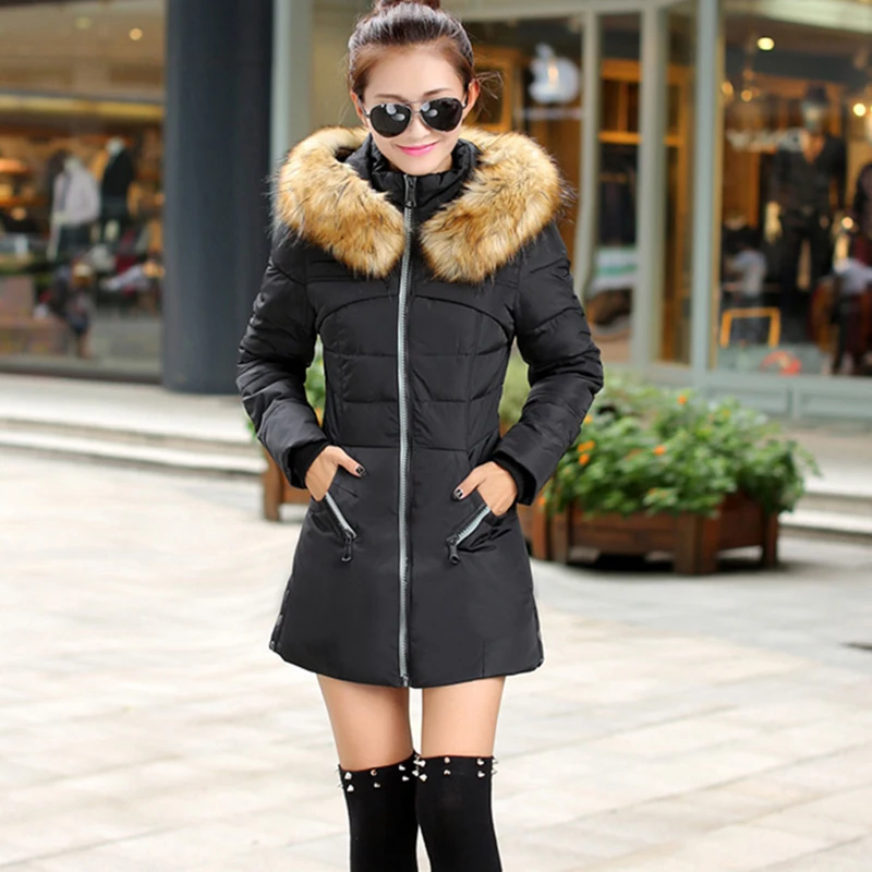 Elegant Winter Women Coats Warm Casual Women Winter Jacket Coat Fashion Fur Collar Hooded Long Parkas Outwear Female 2019 MDR07
Elegant Winter Women Coats Warm Casual Women Winter Jacket Coat Fashion Fur Collar Hooded Long Parkas Outwear Female 2019 MDR07