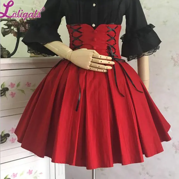 Custom Made Gothic Empire Waist Rococo Style Skirt Vintage Pleated Burgundy Lolita Skirt Free Shipping
Custom Made Gothic Empire Waist Rococo Style Skirt Vintage Pleated Burgundy Lolita Skirt Free Shipping