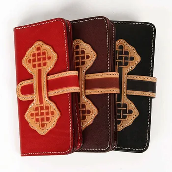 National Style Genuine Leather Wallets As One Wishes Knot Bag Purses Women Long Clutch Vegetable Tanned Leather Wallet Gift
National Style Genuine Leather Wallets As One Wishes Knot Bag Purses Women Long Clutch Vegetable Tanned Leather Wallet Gift