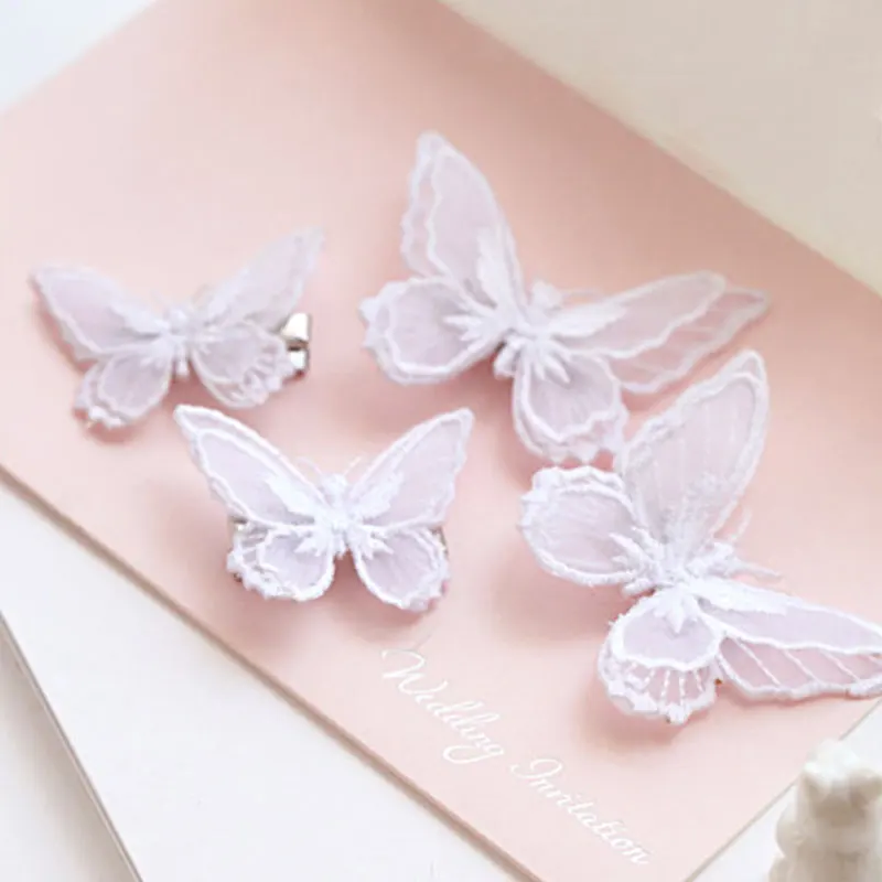 1PC Fashion Cute Butterfly Hair Clip Hairpins Double Layer Embroidery Headbands For Women Girls Hairgrips Hair Accessories
1PC Fashion Cute Butterfly Hair Clip Hairpins Double Layer Embroidery Headbands For Women Girls Hairgrips Hair Accessories