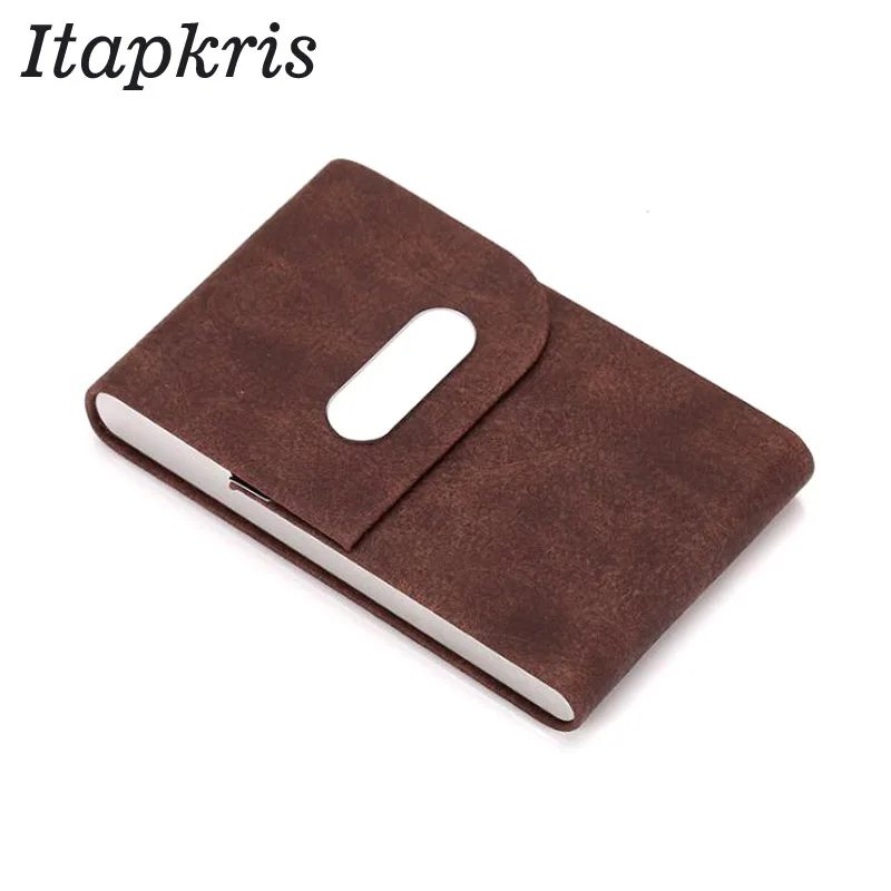 Itapkris PU Leather Business Name Card Holder Fashion Hasp Bank Credit Card Case For Man Organizer RFID Blocking Woman Pocket
Itapkris PU Leather Business Name Card Holder Fashion Hasp Bank Credit Card Case For Man Organizer RFID Blocking Woman Pocket