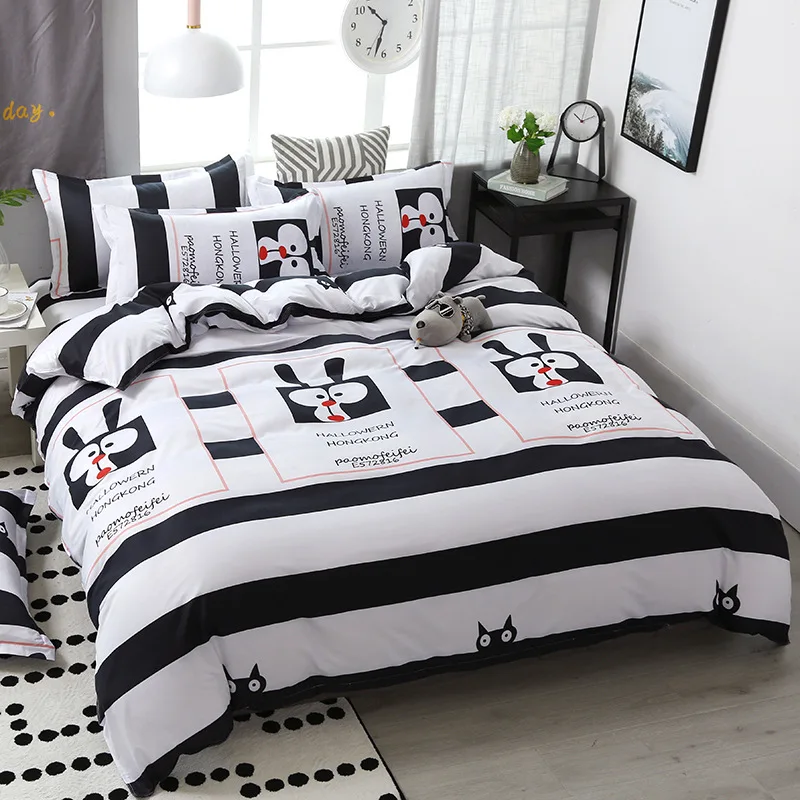 3/4pcs/Set Cartoon Animals Cotton Comforter Kids Bedding Set Bed Linen Pillowcase Fashion Bed Duvet Cover Set Home Textile
3/4pcs/Set Cartoon Animals Cotton Comforter Kids Bedding Set Bed Linen Pillowcase Fashion Bed Duvet Cover Set Home Textile