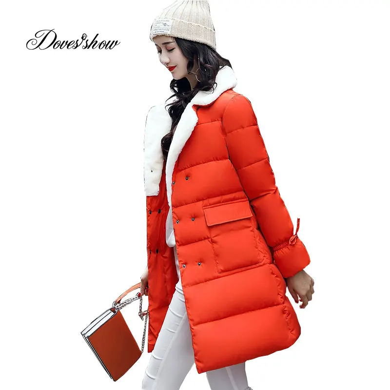 Lamb Wool Collar Winter Down Coat Jacket Long Thick Warm Slim Women Casaco Feminino Abrigos Mujer Invierno 2018 Outwear Coat
Lamb Wool Collar Winter Down Coat Jacket Long Thick Warm Slim Women Casaco Feminino Abrigos Mujer Invierno 2018 Outwear Coat