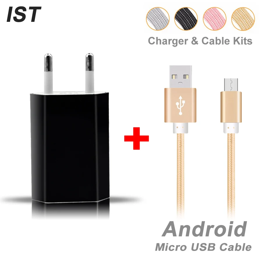 2019 IST Charger Cable Kits Micro USB Cable For Samsung Galaxy S5 S6 S7 Note 3 Android Cable Wall Charger EU Mobile Phone Cable
2019 IST Charger Cable Kits Micro USB Cable For Samsung Galaxy S5 S6 S7 Note 3 Android Cable Wall Charger EU Mobile Phone Cable