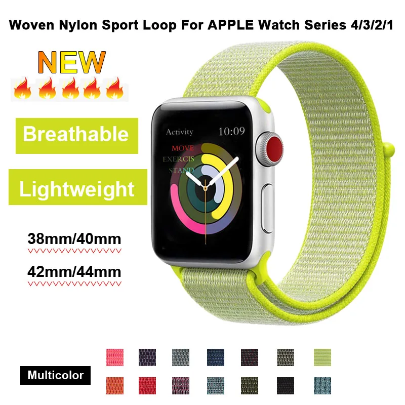 Light Yellow Sport Loop Strap For Apple Watch 44mm Band 40mm Women Bracelet 38mm Men Wristband 42mm For Iphone Series 3
Light Yellow Sport Loop Strap For Apple Watch 44mm Band 40mm Women Bracelet 38mm Men Wristband 42mm For Iphone Series 3