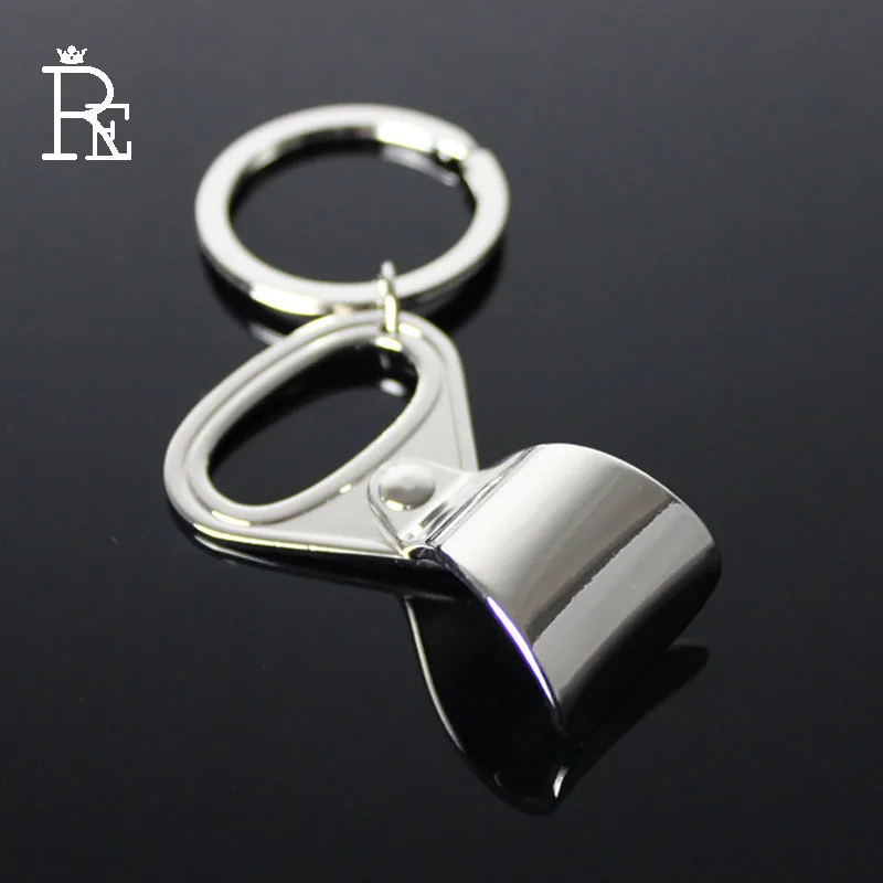 

RE 100pcs/Lot Cans Corkscrew Keychain Key Chain Fashion Keychains Keyring Wholesale