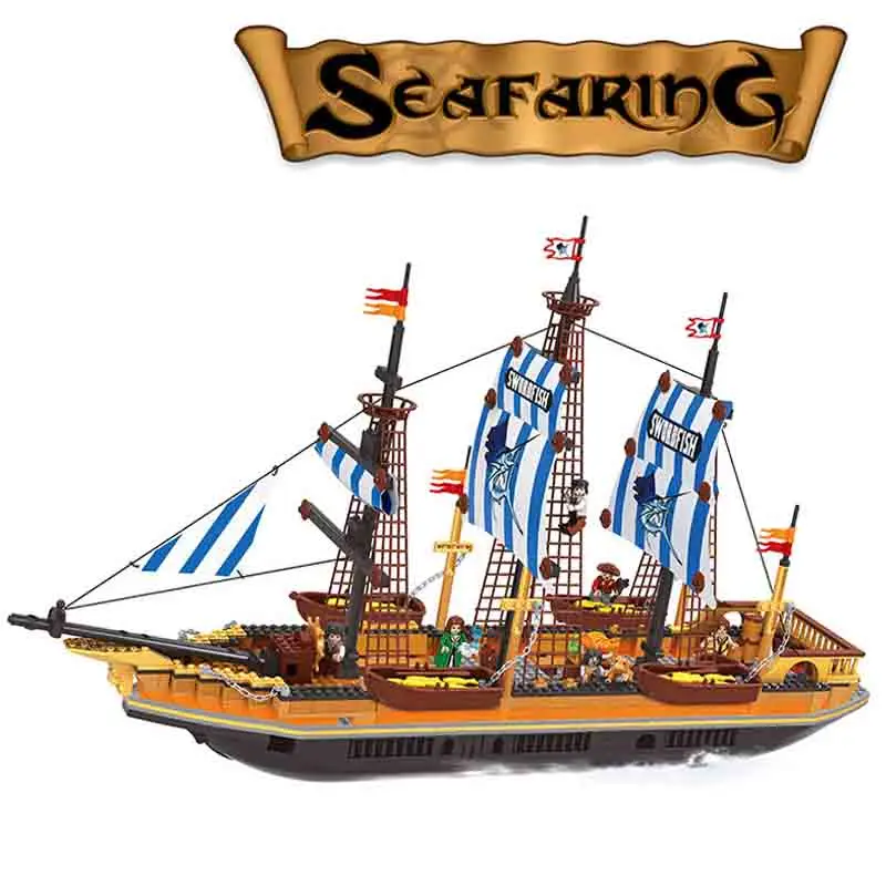 Pirates Of The Caribbean Black Pearl Ship Model Building Blocks Educational Toys For Kids Compatible With Legoings Bricks Gifts 
Pirates Of The Caribbean Black Pearl Ship Model Building Blocks Educational Toys For Kids Compatible With Legoings Bricks Gifts