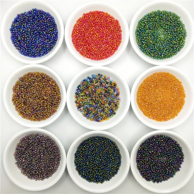 1020Pcs/lot 2mm Crystal Glass Czech Seed Beads Loose Spacer Beads DIY Charm Bracelet Necklace for Jewelry Making Accessories
1020Pcs/lot 2mm Crystal Glass Czech Seed Beads Loose Spacer Beads DIY Charm Bracelet Necklace for Jewelry Making Accessories