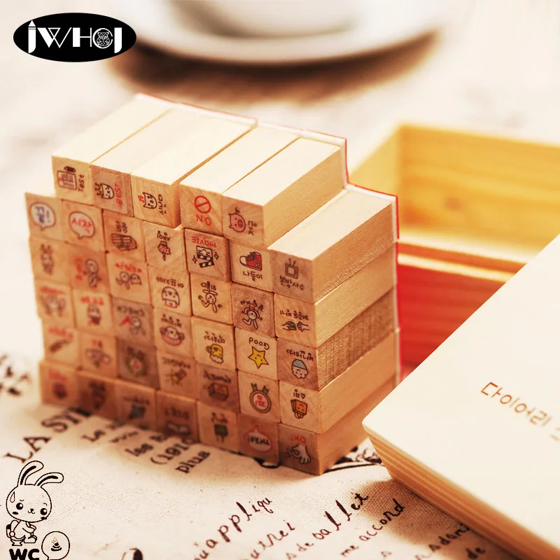 40 pcs/box Cute Cartoon cat wood stamp wooden rubber stamps for scrapbooking Handmade card diy stamp Photo Album Craft gifts
40 pcs/box Cute Cartoon cat wood stamp wooden rubber stamps for scrapbooking Handmade card diy stamp Photo Album Craft gifts
