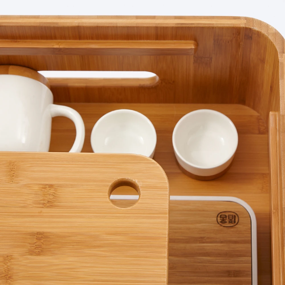 Бамбуковый табурет ZEN'S японский кофейный столик маленький для дома|coffee table|coffee