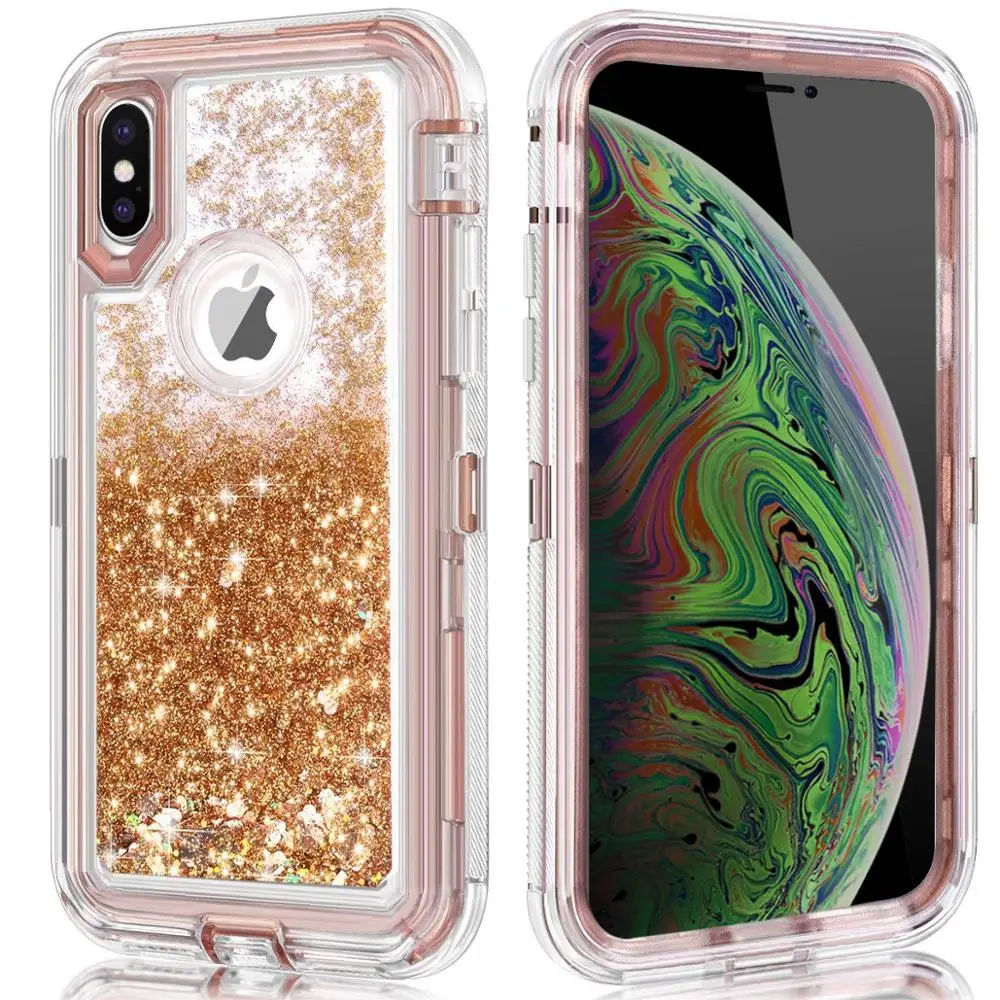 Liquid Bling Case For iPhone 7 8 plus x xs xr max Quicksand Shockproof Waterfall Glitter clear Girl Women Rubber
Liquid Bling Case For iPhone 7 8 plus x xs xr max Quicksand Shockproof Waterfall Glitter clear Girl Women Rubber