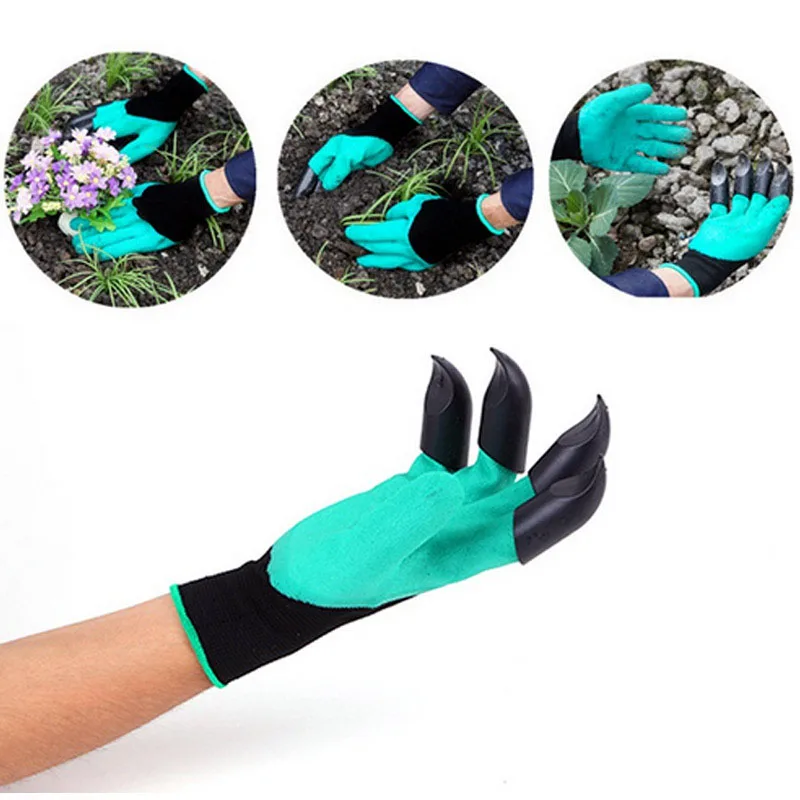 Garden Protection Gloves With Fingertips Claws Genie Glove Raking Digging Planting Latex Tools Protective Labor Gloves
Garden Protection Gloves With Fingertips Claws Genie Glove Raking Digging Planting Latex Tools Protective Labor Gloves