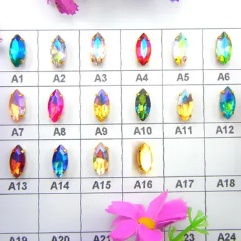 AB colors Gold claw settings 8 sizes horse eye Navette Marquise glass Crystal Sew on rhinestone beads garment accessories diy
AB colors Gold claw settings 8 sizes horse eye Navette Marquise glass Crystal Sew on rhinestone beads garment accessories diy
